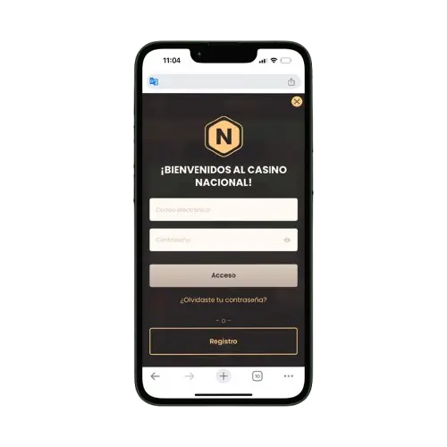 Login de National Casino